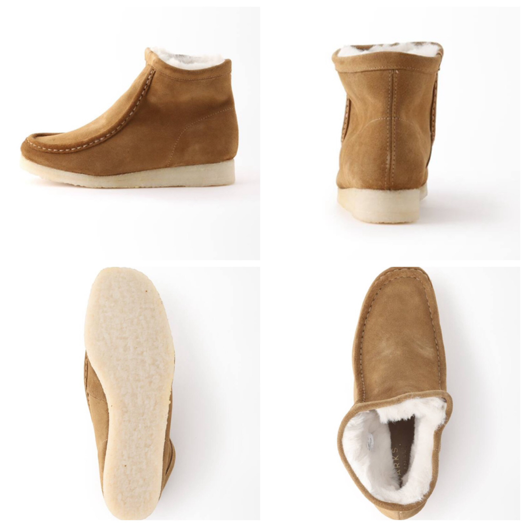 BEAMS - 新品 クラークス CLARKS ワラビー ハイカット 定価31400 BEAMS - 新品 クラークス CLARKS ワラビー ハイカット 定価31400