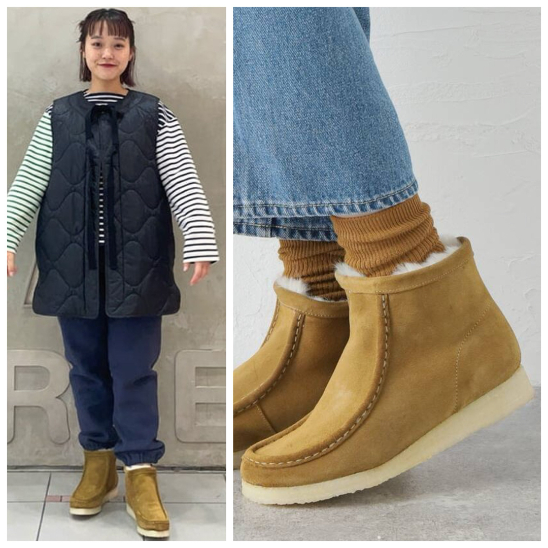 BEAMS - 新品 クラークス CLARKS ワラビー ハイカット 定価31400 BEAMS - 新品 クラークス CLARKS ワラビー ハイカット 定価31400