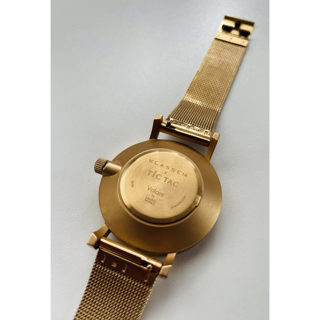 KLASSE14(クラスフォーティーン)の【電池新品の美品】KLASSE14 × TicTACの腕時計36mm！ レディースのファッション小物(腕時計)の商品写真