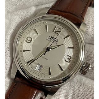 ORIS - 【美品】オリス クラシック デイト 7578 シルバー文字盤 メンズ腕時計