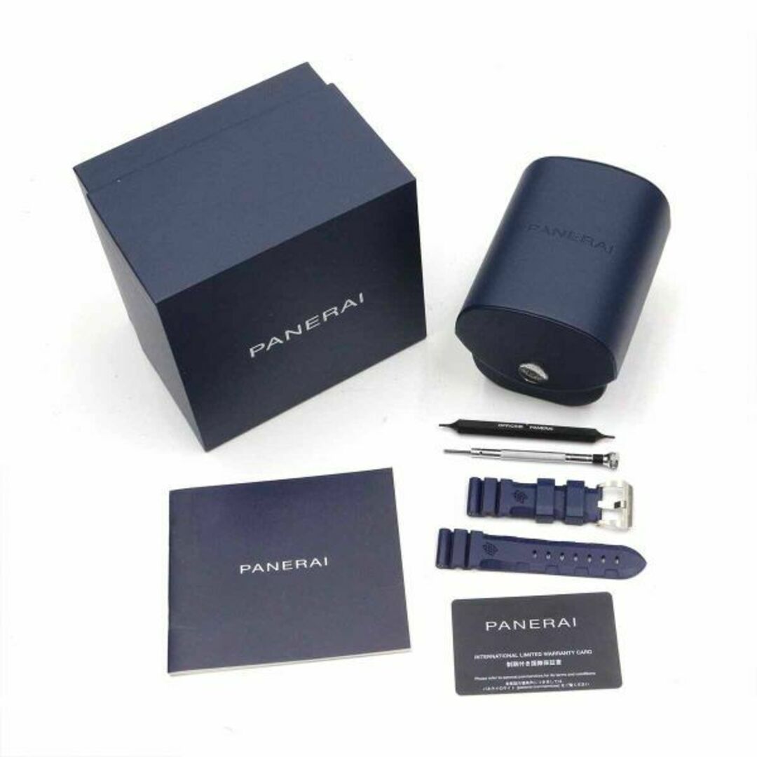 PANERAI(パネライ)のパネライ PANERAI サブマーシブル ブルーノッテ PAM02068 メンズ 腕時計 デイト ブルー 文字盤 自動巻き Submersible VLP 90228739 メンズの時計(腕時計(アナログ))の商品写真