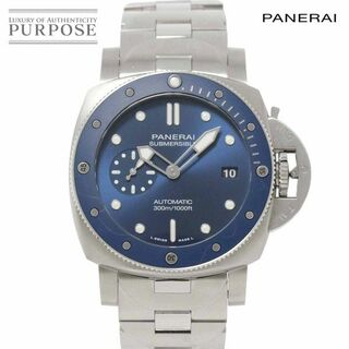 PANERAI - パネライ PANERAI サブマーシブル ブルーノッテ PAM02068 メンズ 腕時計 デイト ブルー 文字盤 自動巻き Submersible VLP 90228739
