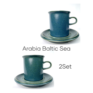 アラビア(ARABIA)のARABIA BALTIC SEA アラビア バルティックシー モーニングカップ(グラス/カップ)