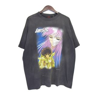 セントマイケル SAINT MICHAEL × 聖闘士星矢 ■ 24SS 【 GOLDSAINT SEIYA TEE SM YS8 0000 C26 】 ゴールデン セイヤ グラフィック プリント 半袖 Tシャツ　32394(Tシャツ/カットソー(半袖/袖なし))