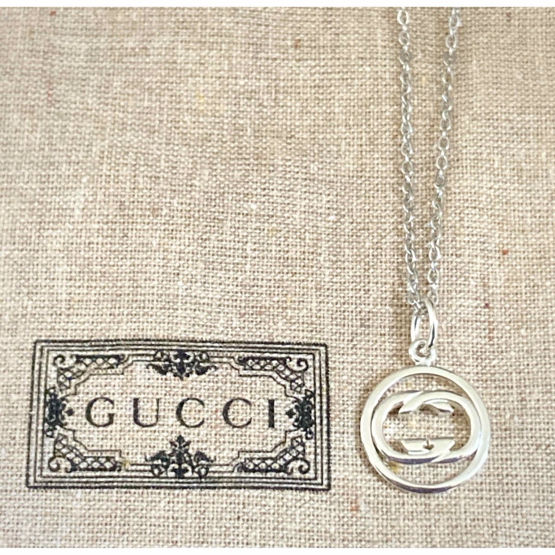 Gucci(グッチ)のグッチ ドッピアG/Gロゴ/GGモチーフ ネックレス/ペンダント(50cm メンズのアクセサリー(ネックレス)の商品写真