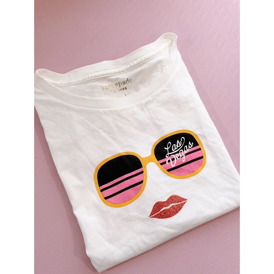 kate spade new york(ケイトスペードニューヨーク)のKate Spade ケイトスペード Tシャツ レディースのトップス(Tシャツ(半袖/袖なし))の商品写真