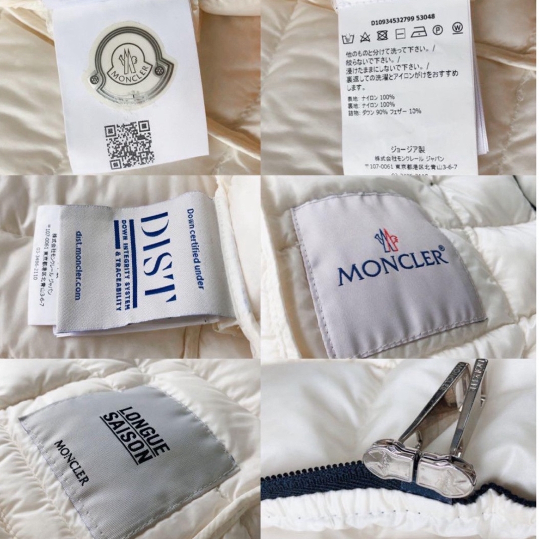 MONCLER モンクレールレディースダウン0ノーカラーライトダウン MONCLER モンクレールレディースダウン0ノーカラーライトダウン