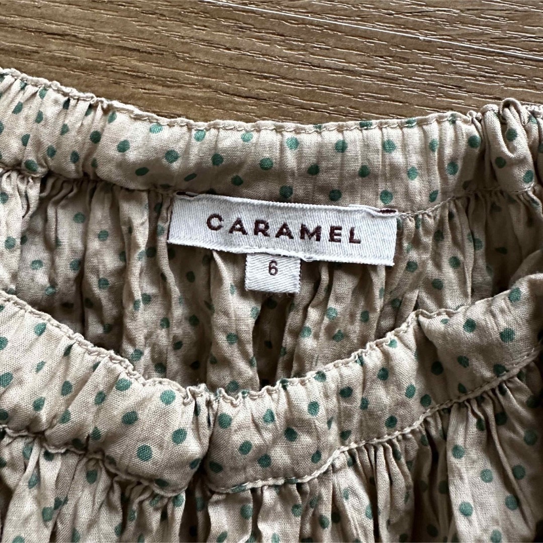 caramel  スカート キッズ/ベビー/マタニティのキッズ服女の子用(90cm~)(スカート)の商品写真