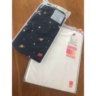 ユニクロ(UNIQLO)のユニクロ　長袖インナーとレギンス  (パンツ/スパッツ)