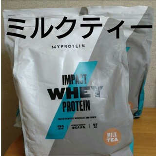 マイプロテイン(MYPROTEIN)のマイプロテイン ミルクティー 2.5kg 1袋(トレーニング用品)