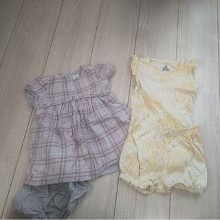 ベビーギャップ(babyGAP)のbabygap ベビー服　セット(ロンパース)