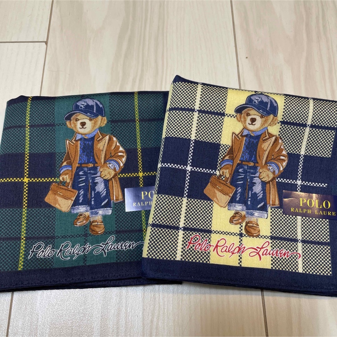 POLO RALPH LAUREN(ポロラルフローレン)の新品⭐︎ラルフ　ハンカチ　セット レディースのファッション小物(ハンカチ)の商品写真