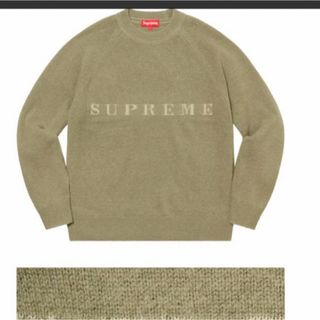 シュプリーム(Supreme)の新品　supreme stone washed sweater(ニット/セーター)