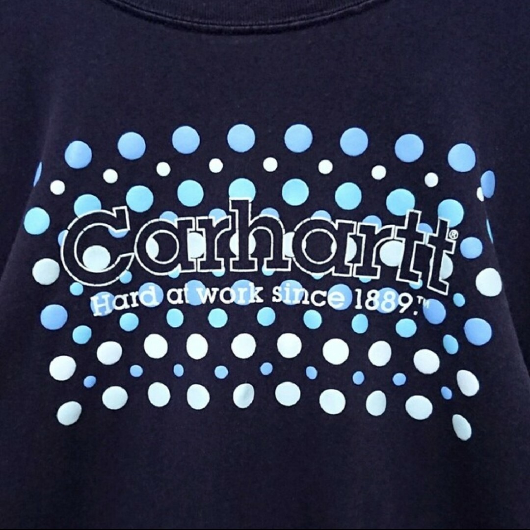 carhartt(カーハート)のカーハート フロント プリント ロゴ 長袖 Tシャツ メンズのトップス(Tシャツ/カットソー(七分/長袖))の商品写真