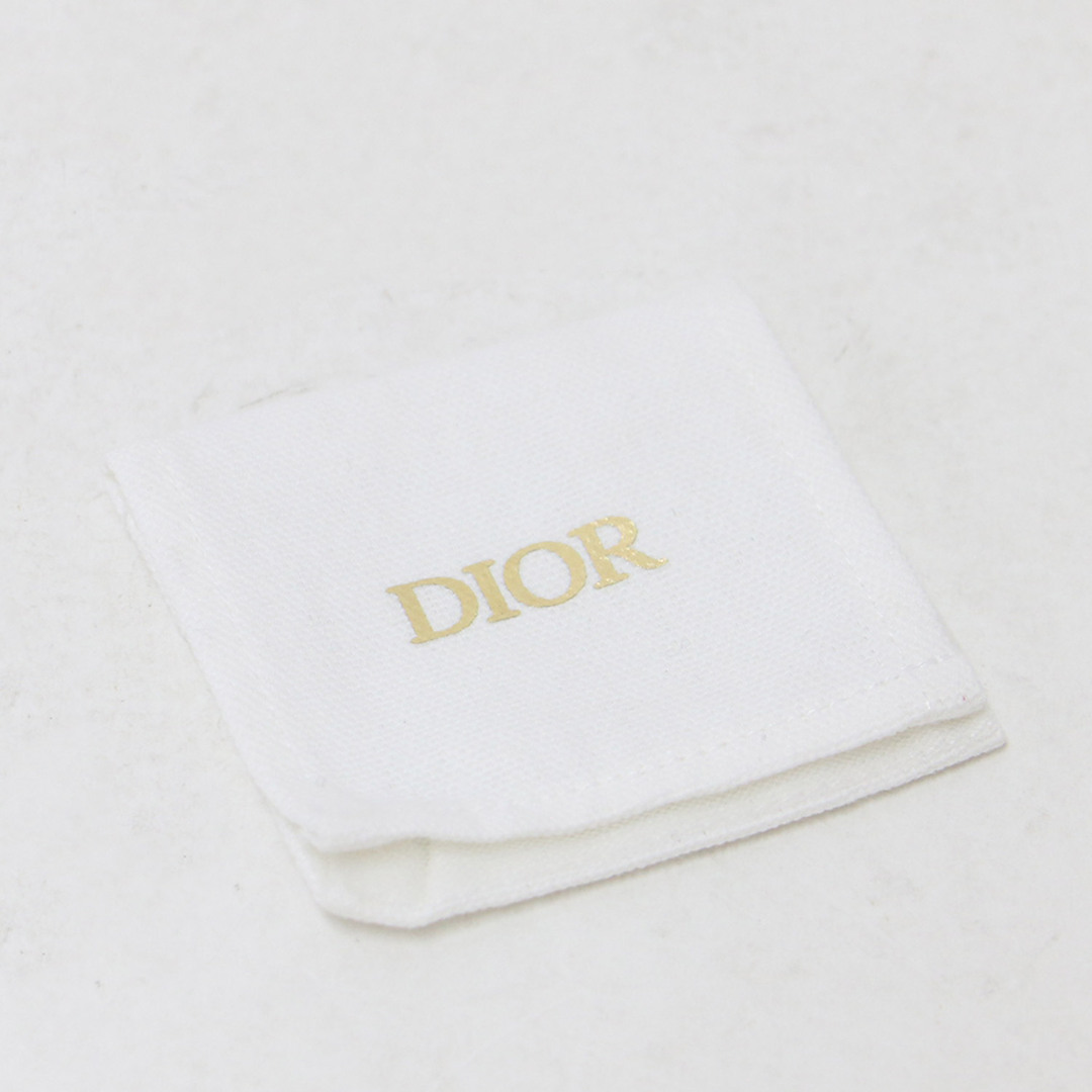 Christian Dior(クリスチャンディオール)の美品 Christian Dior クリスチャンディオール ピアス ホワイト ゴールド ロゴ ハート パール キャッチ 両耳用 アクセサリー ブランド【レディース】【中古】 レディースのアクセサリー(ピアス)の商品写真