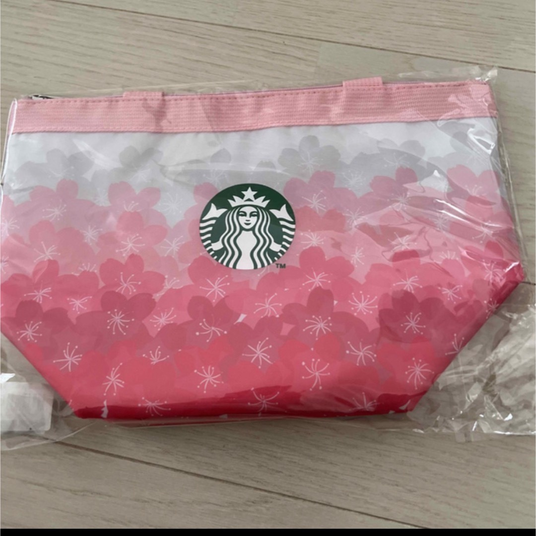Starbucks Coffee(スターバックスコーヒー)のスターバックス☆新品未使用！保冷トートバッグ レディースのバッグ(トートバッグ)の商品写真