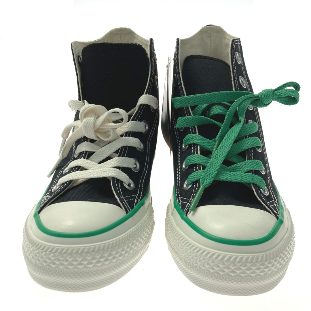 CONVERSE(コンバース)の☆☆CONVERSE コンバース ALL STAR R XLARGE HI スニーカー SIZE 23.5cm ユニセックス 1SD411 ブラック×グリーン レディースの靴/シューズ(スニーカー)の商品写真