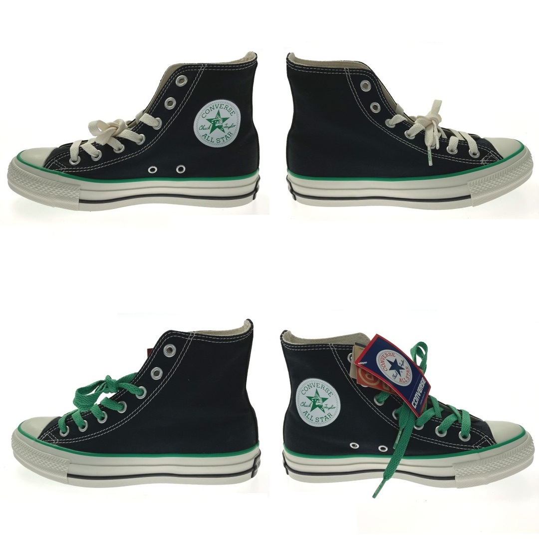 CONVERSE(コンバース)の☆☆CONVERSE コンバース ALL STAR R XLARGE HI スニーカー SIZE 23.5cm ユニセックス 1SD411 ブラック×グリーン レディースの靴/シューズ(スニーカー)の商品写真