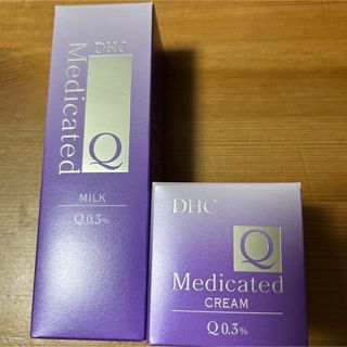 ディーエイチシー(DHC)のDHC 薬用Qフェースミルク 100ml & フェースクリーム 50g(乳液/ミルク)