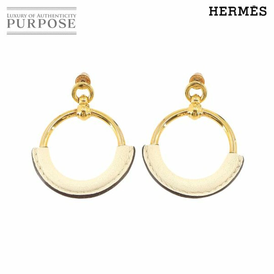 Hermes(エルメス)の新品同様 エルメス HERMES ループ ピアス バレニア ナタ ゴールド アクセサリー VLP 90226850 レディースのアクセサリー(ピアス)の商品写真