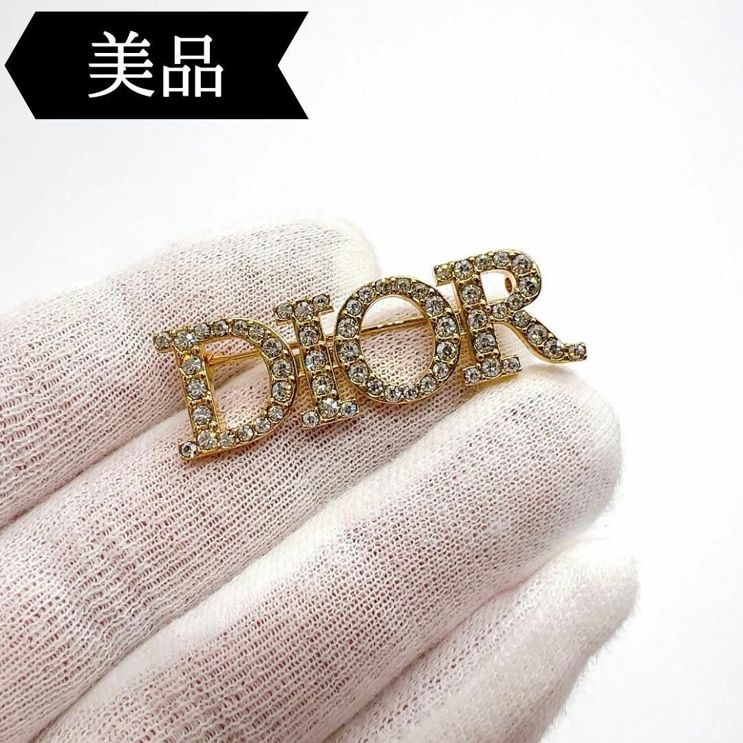 Dior(ディオール)の◇ディオール◇GP×ラインストーン/ディオレボリューション/ブローチ/ブランド レディースのアクセサリー(ブローチ/コサージュ)の商品写真