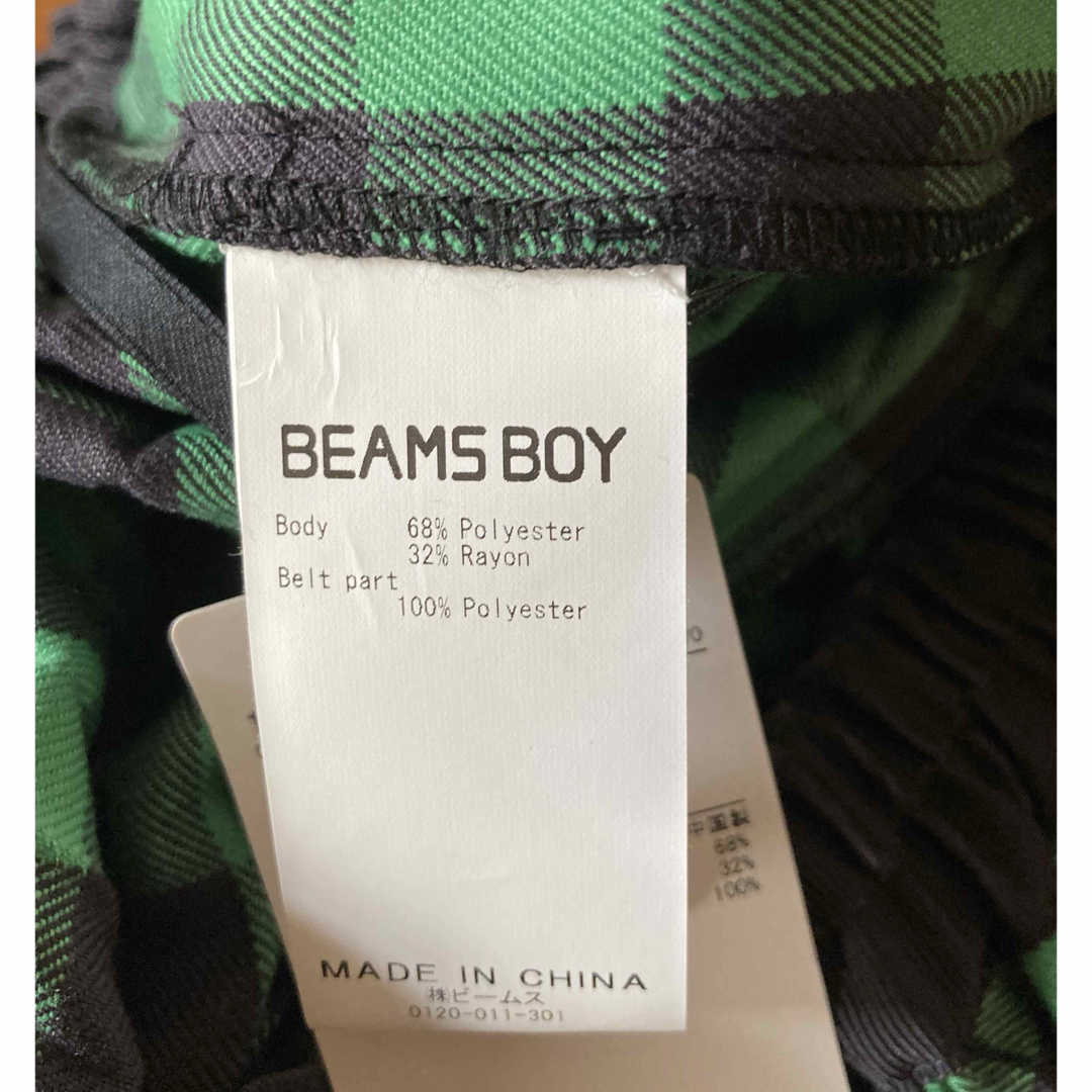 BEAMS BOY(ビームスボーイ)のBEAMS BOY / バッファロー チェック プリーツ スカート レディースのスカート(ロングスカート)の商品写真