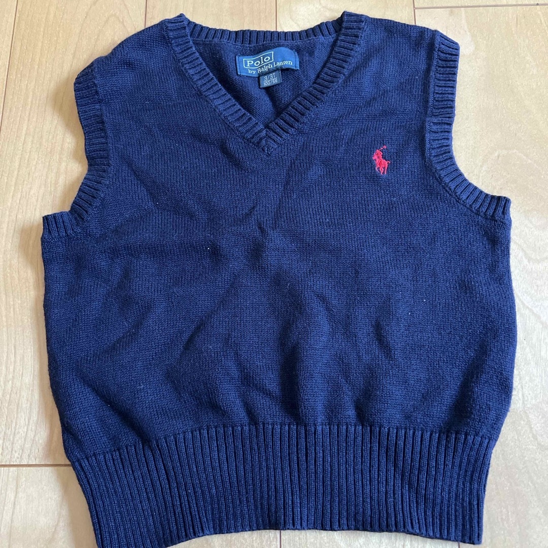 POLO（RALPH LAUREN）(ポロ)のラルフローレン☆ベスト キッズ/ベビー/マタニティのキッズ服男の子用(90cm~)(ニット)の商品写真