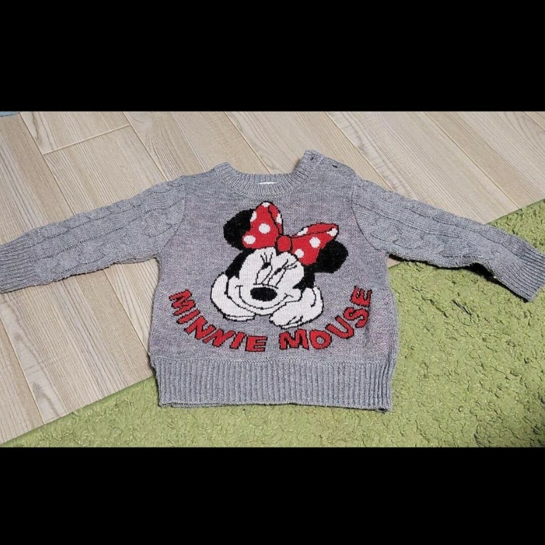 Disney(ディズニー)の【DisneyBaby】ディズニーベビー セーター 80サイズ キッズ/ベビー/マタニティのベビー服(~85cm)(ニット/セーター)の商品写真