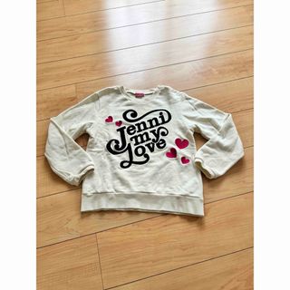 ジェニィ(JENNI)のJENNI  刺繍トレーナー　150cm(Tシャツ/カットソー)