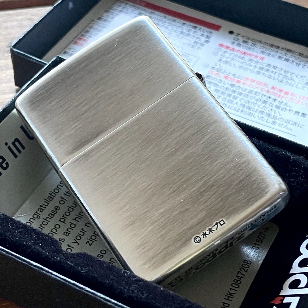 ZIPPO(ジッポー)の新品 Zippo 水木しげる なまけ者になりなさい 目玉おやじ ジッポー エンタメ/ホビーのアニメグッズ(その他)の商品写真