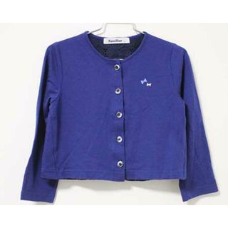 ファミリア(familiar)の【春物 新入荷!】現行〓ファミリア/familiar〓110m  カーディガン 青【中古】 子供服 キッズ kids 女の子 春 513042(カーディガン)