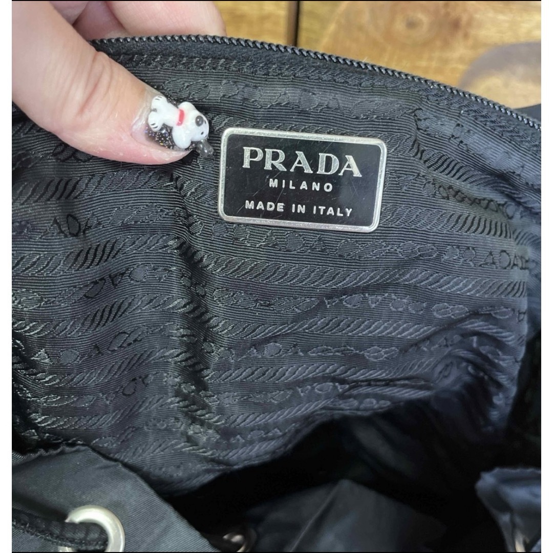 PRADA(プラダ)の♡本日限定お値下♡PRADA リュック 白タグあり 正規♡♡ レディースのバッグ(リュック/バックパック)の商品写真