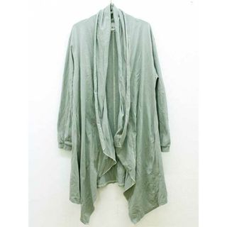 グリ(GRIS)の【春物 新入荷!】▼グリ/GRIS▼150-160cm(XL) ロングカーディガン カーキ 【中古】 子服 キッズ  ジュニア 女の子 春 tops 313042(カーディガン)