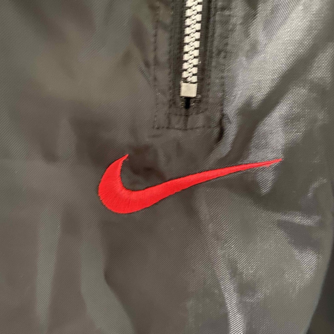 NIKE - 90sNIKEナイキ銀タグハーフジップナイロンジャケット NIKE - 90sNIKEナイキ銀タグハーフジップナイロンジャケット