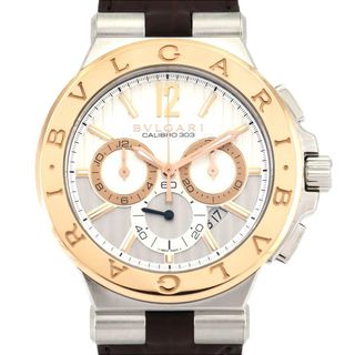 ブルガリ(BVLGARI)のブルガリ ディアゴノ･カリブロ303 PGコンビ DGP42SGCH/101879 SSxPG 自動巻(腕時計(アナログ))