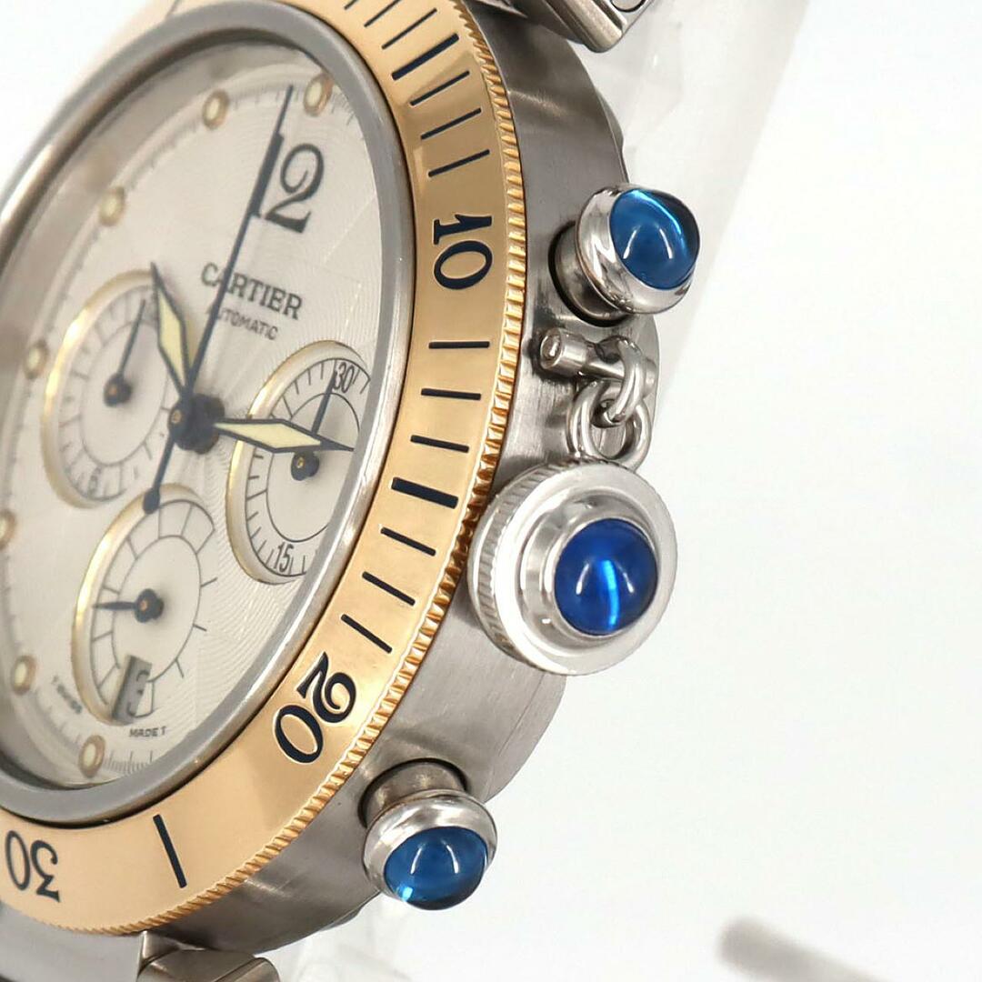 Cartier(カルティエ)のカルティエ パシャクロノグラフ コンビ W31036T6 SSxYG 自動巻 メンズの時計(腕時計(アナログ))の商品写真