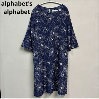 Alphabet's Alphabet - alphabet's alphabet ワンピース　チュニック　シフォン　花柄