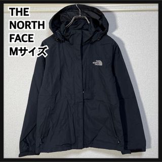 ザノースフェイス(THE NORTH FACE)の【ノースフェイス】マウンテンパーカー　ナイロン　刺繍ワンポイント　黒ブラック１R(その他)