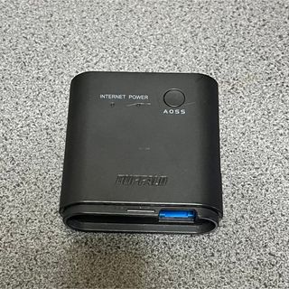 バッファロー(Buffalo)の【BUFFALO】AirStation WMR-300 [ブラック](PC周辺機器)