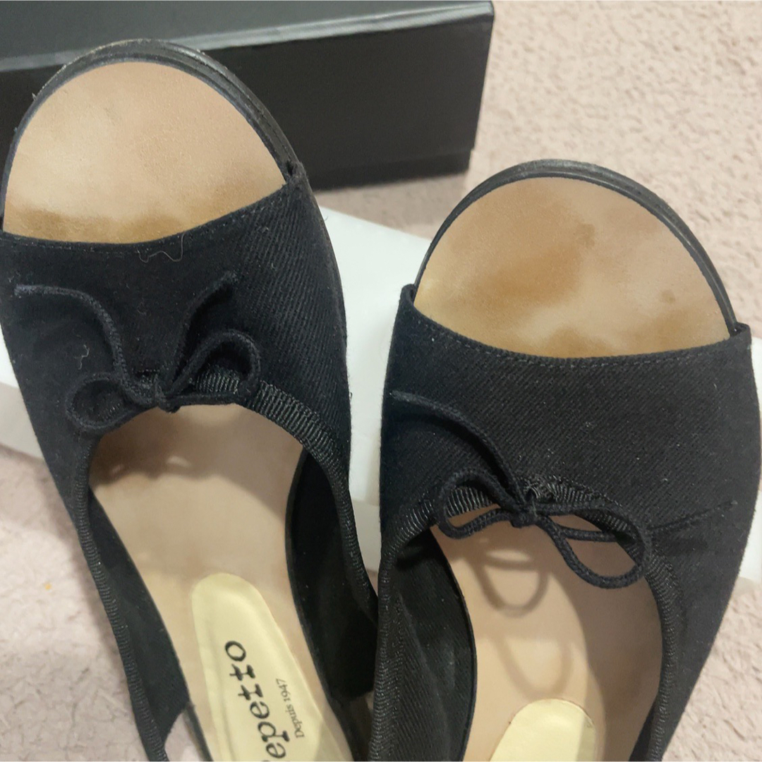 repetto(レペット)の【repetto復刻別注】VOG オープントゥバレリーナ レディースの靴/シューズ(サンダル)の商品写真