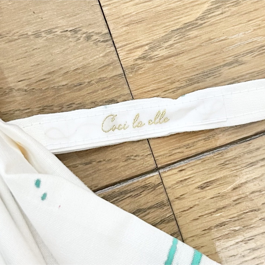 Coci la elle 新品未使用 日傘 ハンドペイント コシラエル レディースのファッション小物(傘)の商品写真