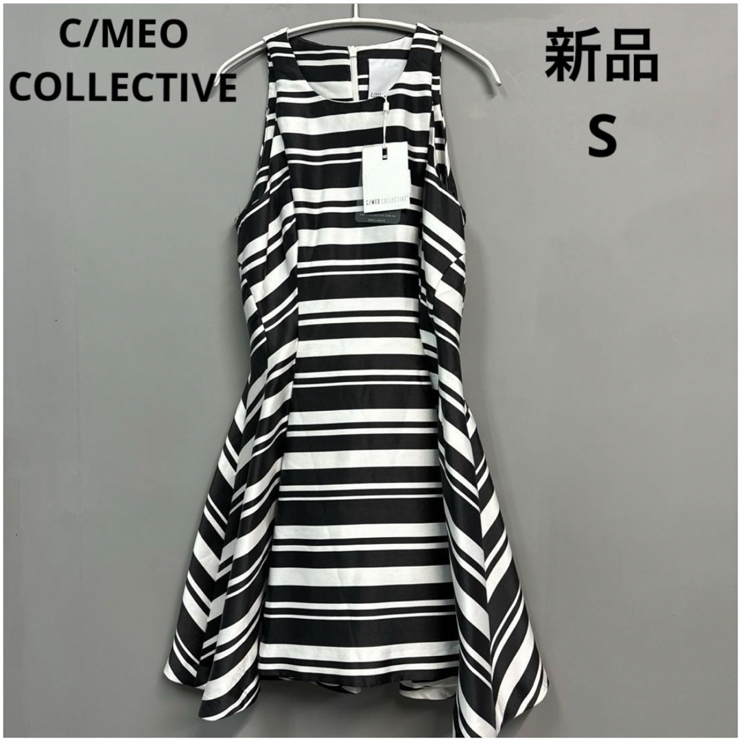 C/MEO COLLECTIVE(カメオコレクティブ)のC/MEO COLLECTIVE カメオコレクティブ ワンピース　ドレス　S レディースのワンピース(ひざ丈ワンピース)の商品写真