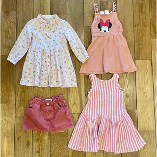 ザラキッズ(ZARA KIDS)のZARAお洋服セット　女の子 92〜104(ワンピース)