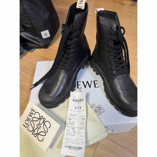 LOEWE - ロエベ　レースアップブーツ