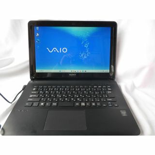 ソニー(SONY)の快速！VAIO 14inc SSD メモリー8GB DVD内蔵(ノートPC)