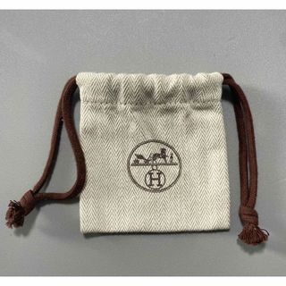 Hermes - Hermes エルメス アクセサリーポーチ 巾着 9cmx9cm