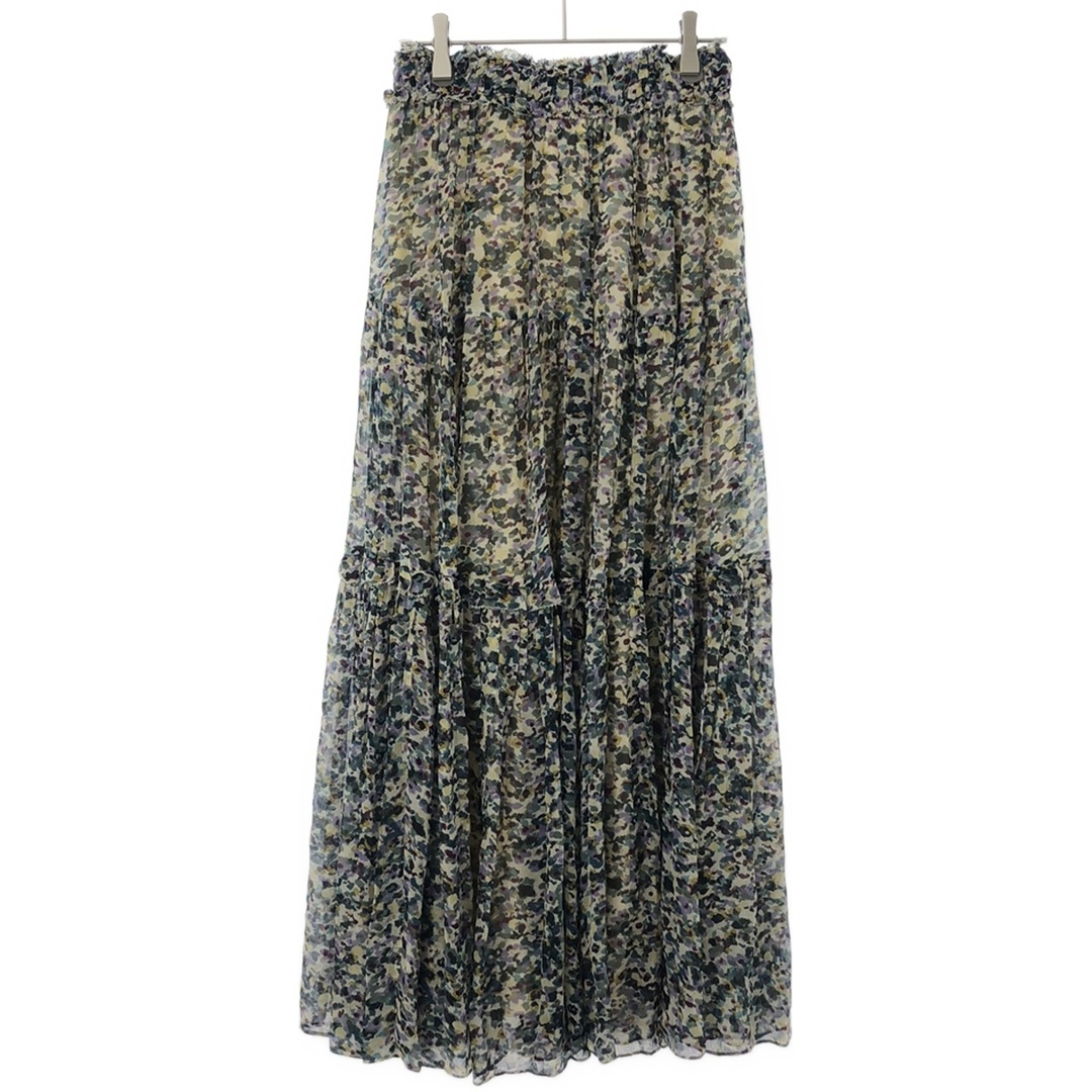 Isabel Marant(イザベルマラン)のISABEL MARANT ETOILE イザベルマラン エトワール 23AW FELNA SKIRTプリーツシアースカート JU0020FA-A1J49E ミックス 34 レディースのスカート(ロングスカート)の商品写真