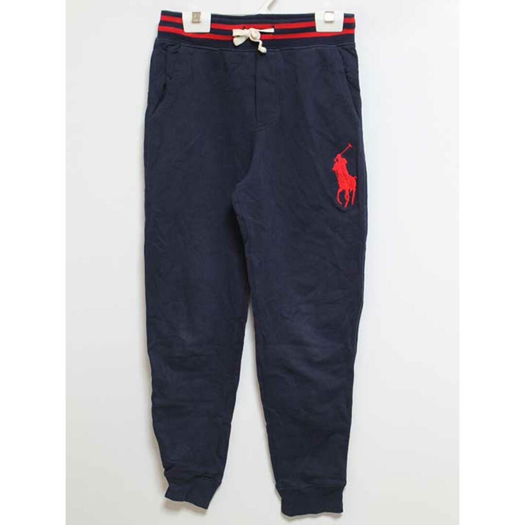 Ralph Lauren(ラルフローレン)の【春物 新入荷!】‡ラルフローレン/Ralph Lauren‡140cm スウェットパンツ/ロングパンツ/長ズボン 紺【中古】子供服 キッズ kids ジュニア 男の子 女の子 春秋 bottoms 913042 キッズ/ベビー/マタニティのキッズ服女の子用(90cm~)(パンツ/スパッツ)の商品写真