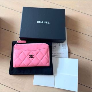 CHANEL - CHANEL フラグメントケース　カードケース　コインケース　ピンク