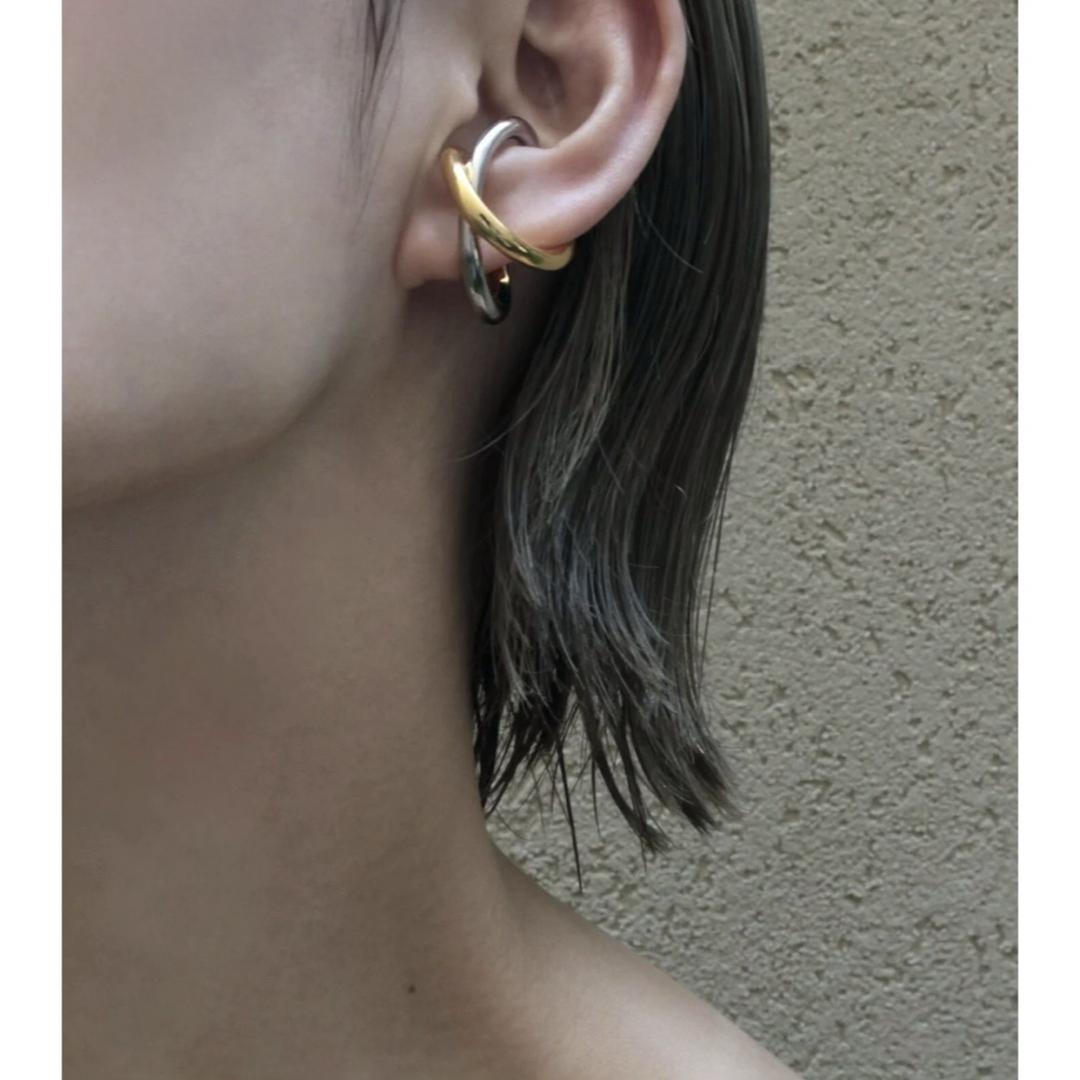 Soierie(ソワリー)のsoierie Connect loop earcuff ring レディースのアクセサリー(イヤーカフ)の商品写真